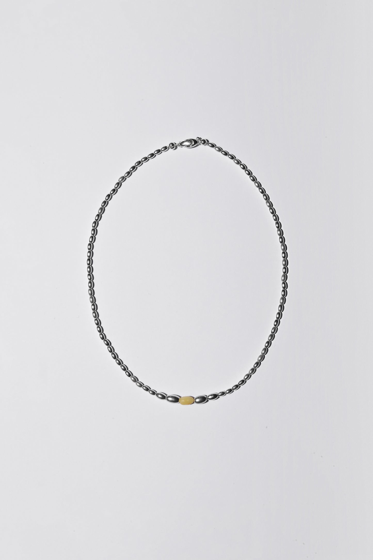 MICRO DROP necklace / solar amber